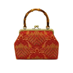 Chinese Silk Brocade Bag,Evening Bag,Bridal Vintage Clutch-i7bags