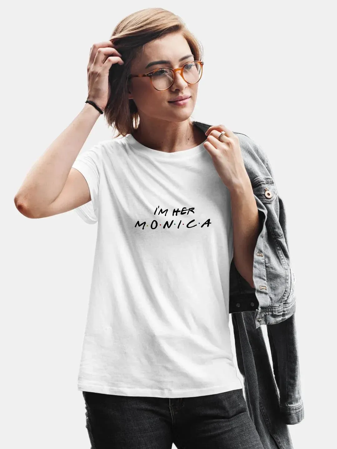 Friends Monica Women Tshirt (Select From Drop Down Menu) (No Cod Allowed On This Product)- Prepaid Orders Only