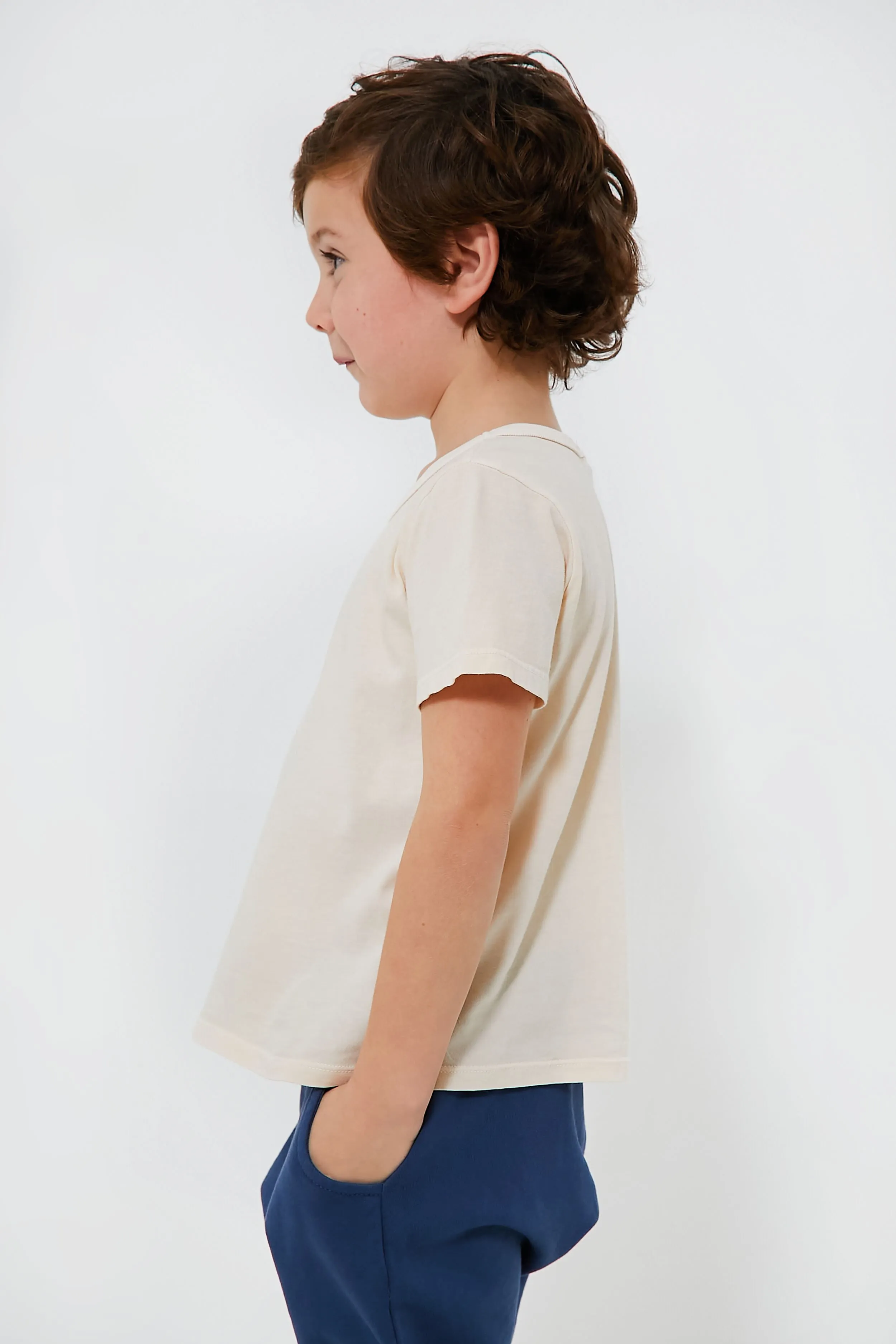 Natural Boxy Tee