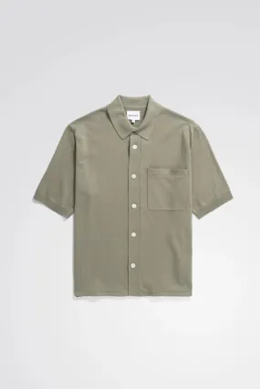 Norse Rollo Linen SS Shirt Clay