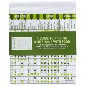 Pairing White Wine & Food Tea Towel