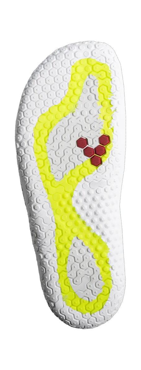 Vivobarefoot Motus Strength Mens – White / Acid Lime