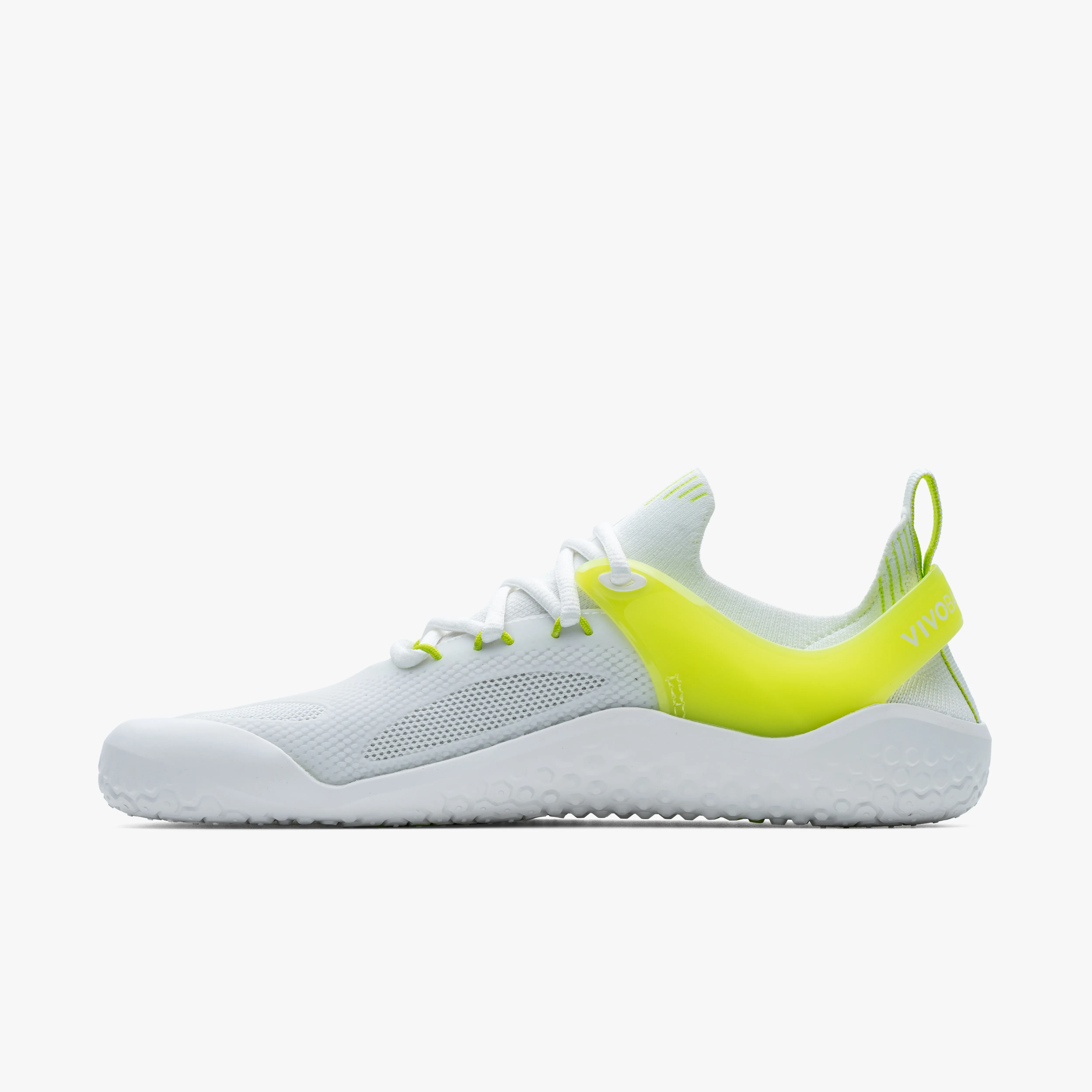 Vivobarefoot Motus Strength Mens – White / Acid Lime